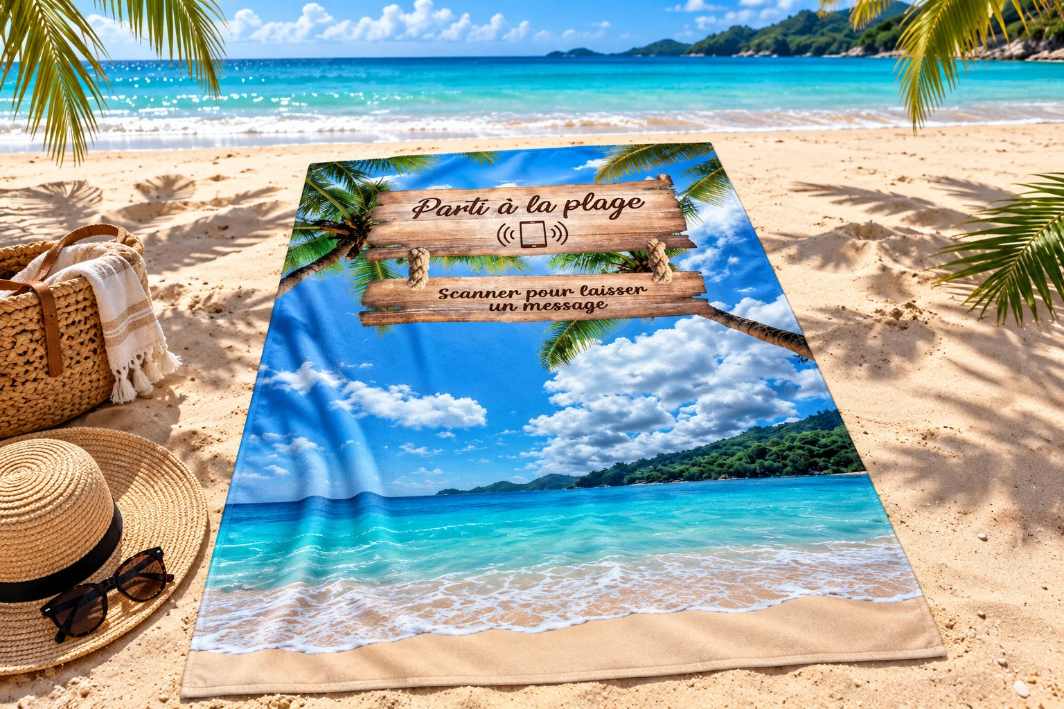 Serviette Plage Claire